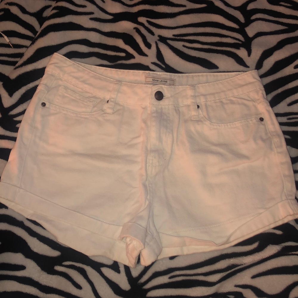 Adam Levine White Shorts